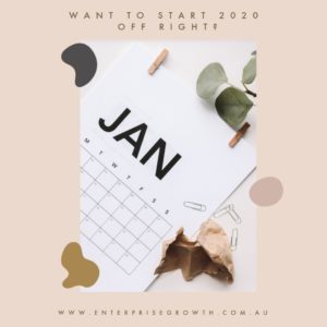 Calendar January Want to start 2020 off right?