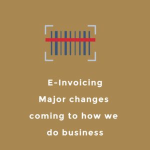 Barcode Scanner E-Invoicing Major changes to how we do business